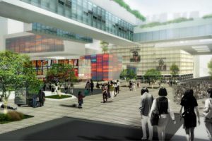 深圳市罗湖区蔡屋围核心区城市概念设计+建筑概念设计+城市形像设计最终成果