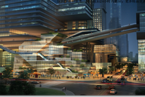 深圳市罗湖区蔡屋围核心区城市概念设计建筑概念设计城市形像设计最终成果