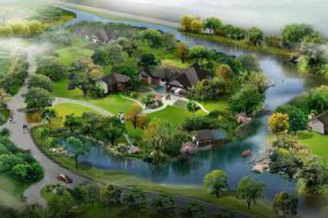 北京十渡田园欢乐谷-大地风景