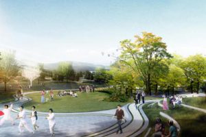 开封新区运粮河绿化带及公共绿化景观设计