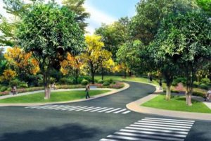 安徽界首市S308省道出入口、东外环路北延、站前广场景观绿化设计