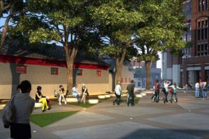 天津泰安道英式风情区景观设计