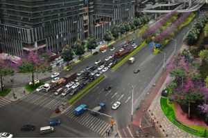 深圳市未来中央商务花漾片区景观升级概念方案