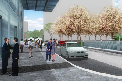 上海长风商业办公景观方案设计