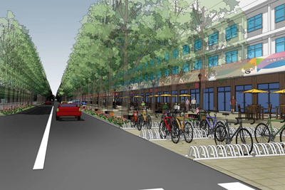 秦皇岛市道路改造景观设计方案