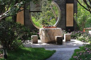 名门半山溪谷展示区景观设计