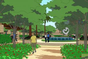 深圳爱联岗贝小区景观文本（Artdeco风格）