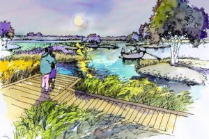 临汾河生态走廊概念性规划方案