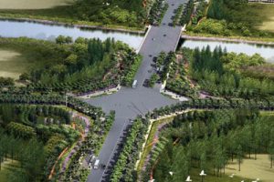 孝义市(迎宾路、府前街)道路街道风貌设计