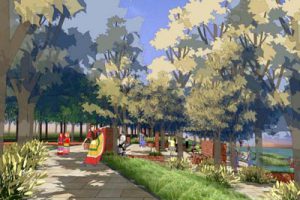 云南昆明禄劝县掌鸠河（城区段）景观设计