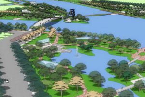 山海绿廊青岛白沙河景观规划设计