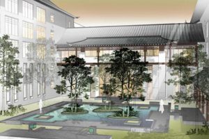 天津世茂生态城酒店景观概念方案设计