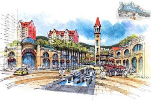 惠州保利山水城别墅项目景观概念方案设计