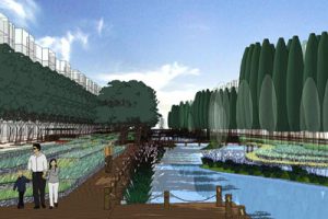 秦皇岛护城河景观设计