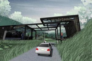 陕西秦岭悠然山风景区核心区景观建筑方案设计