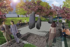 安邦国际金融大厦室外广场及屋顶花园景观设计方案