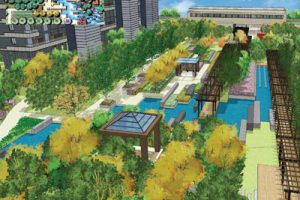 泛亚国际-15 下沙61号地块景观概念设计（现代风格）