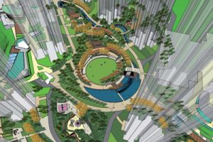 重庆春风与湖项目一期景观概念方案设计（现代风格）