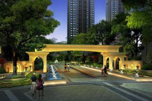 贝尔高林-沈阳富邦一品浑南景观设计（欧式风格）