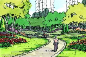 哈尔滨枫蓝国际社区景观方案深化设计方案（现代风格）