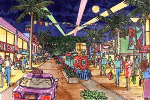 三亚“阳光海岸”段城市设计