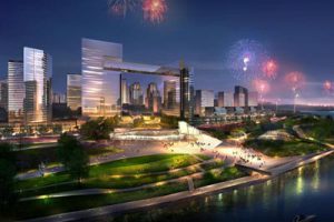 重庆融汇半岛滨江公园及融汇广场公园概念景观设计