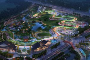 安徽潜山二乔公园方案设计