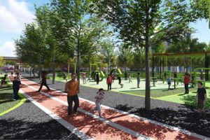 上海某大型体育主题公园景观设计方案