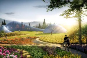 成都天府空港新城绛溪河公园概念设计