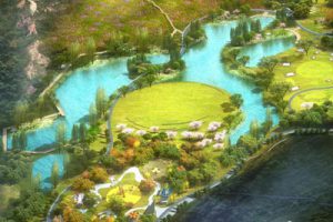 湖北奥山国际冰雪旅游小镇山体公园设计