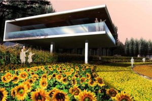 上海精文现代农业观光园综合服务区建筑设计