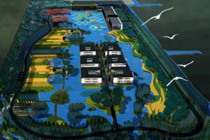 上海万金观赏鱼农业观赏园景观设计