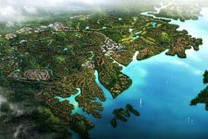 大竹百岛湖小镇项目概念规划