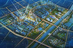 天津虹桥区总体城市设计