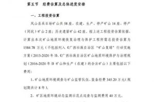 凤山县矿山地质环境保护与治理规划