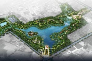 河南省平顶山市新湿地工程景观设计