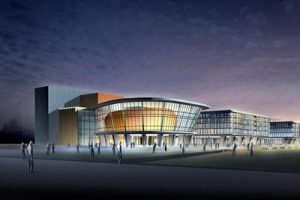 包头市图书馆、少年宫工程建筑方案设计