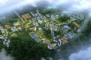 贵州大学南校区规划总平面图