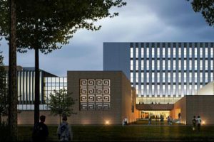 安丘市东埠中学建筑设计