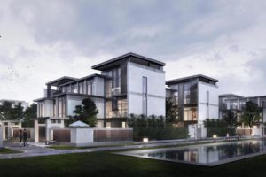 西安浐灞三角州项目江景豪宅投标方案